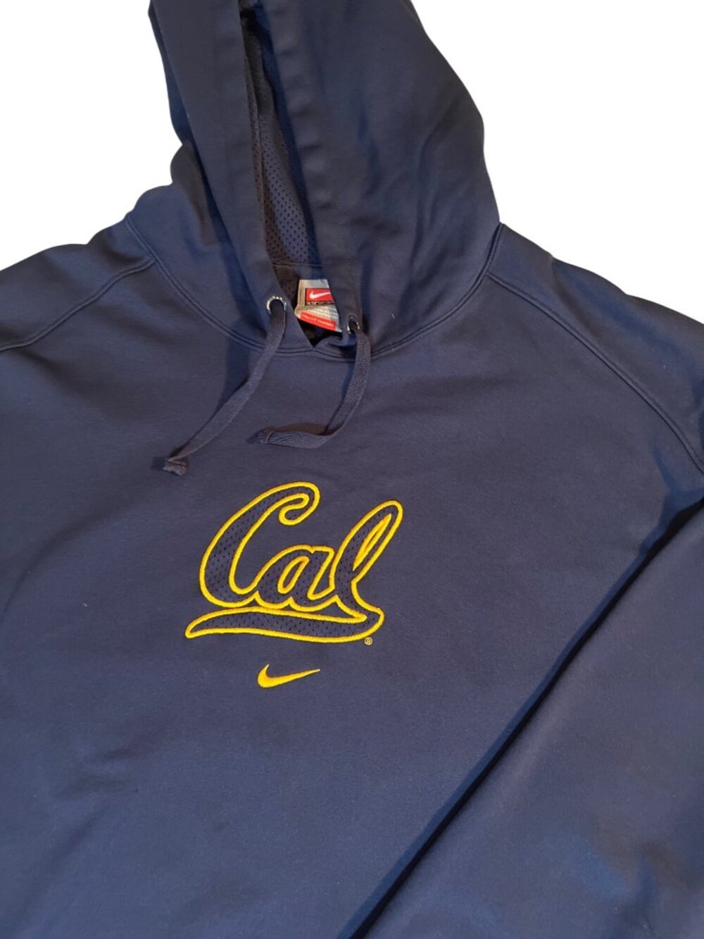 Nike fit CAL BERKELEY hoodie size XL navy blue